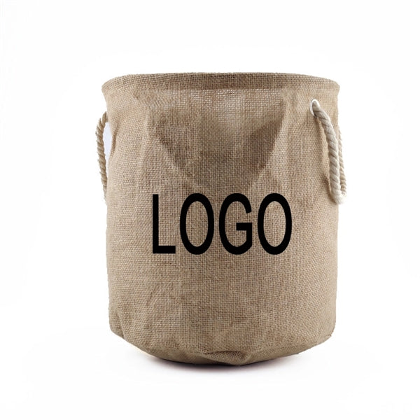 Easter Burlap Basket