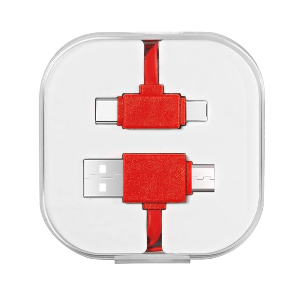 Wicker Park Charging Cable with Phone Stand