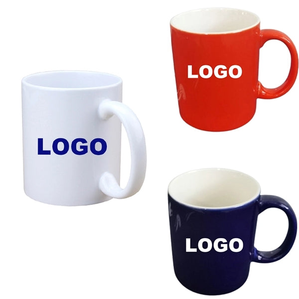 12 Ounce Ceramic Coffee Mugs