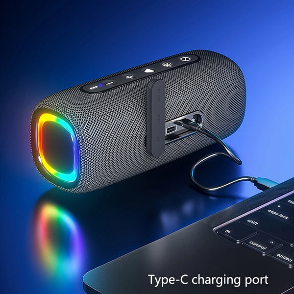 Smart Bluetooth Speaker With Rgb Light
