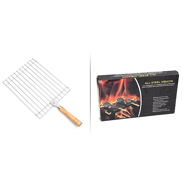 Stainless Steel Folding Portable Barbecue BBQ Charcoal Grill