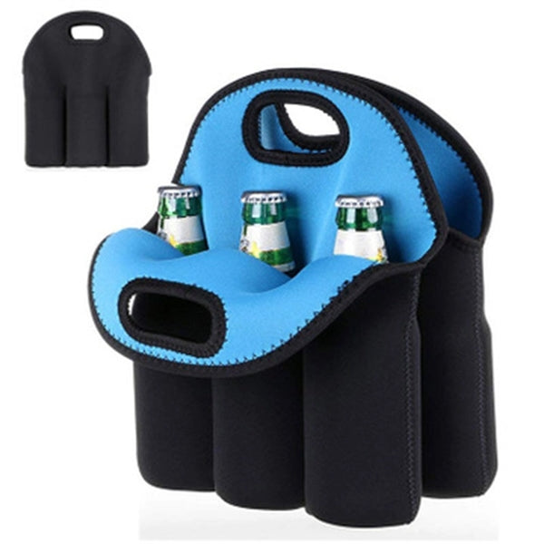 6 Pack Bottle Can Carrier Tote