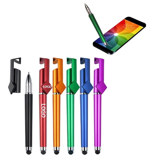 3-in-1 QR Code Stylus Pen w/Phone Stand