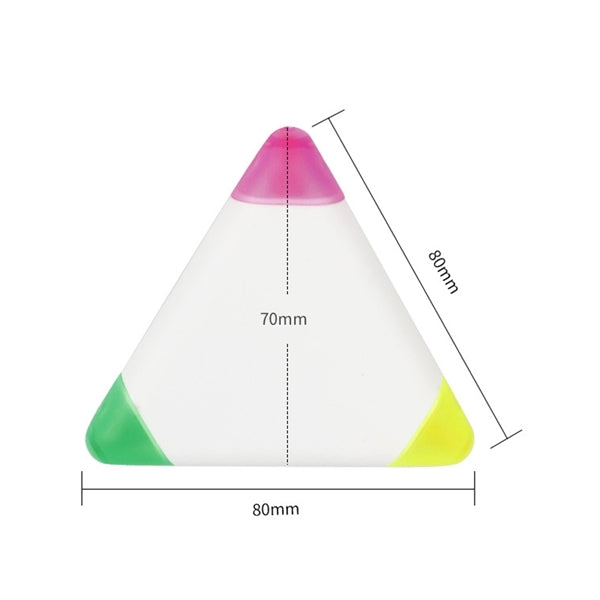 Mini 3 Color Combination Shaped Highlighter