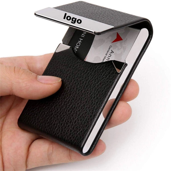 PU Leather Business Card Holder