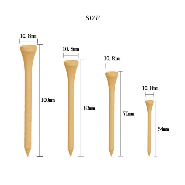 Golf Tees Assorted Sizes