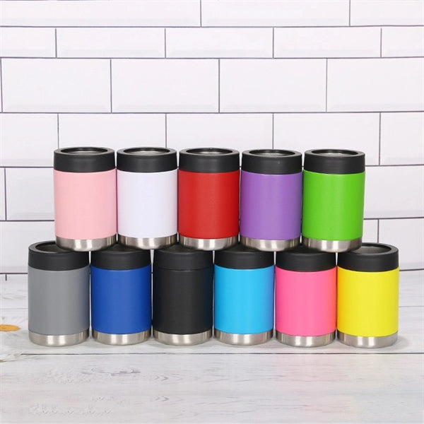 12oz Stainless Steel Double Wall Can Cooler Sleeve Holder