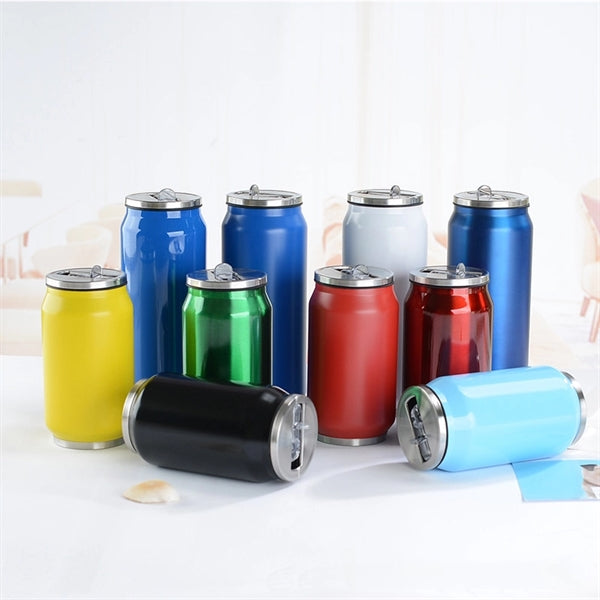 17oz Stainless Steel Vacuum Insulated Can Shape Coffee Mug