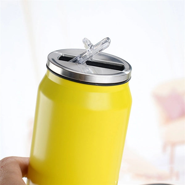 17oz Stainless Steel Vacuum Insulated Can Shape Coffee Mug