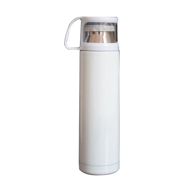 17oz Stainless Steel Thermos With Lid Handle Vacuum Bottle