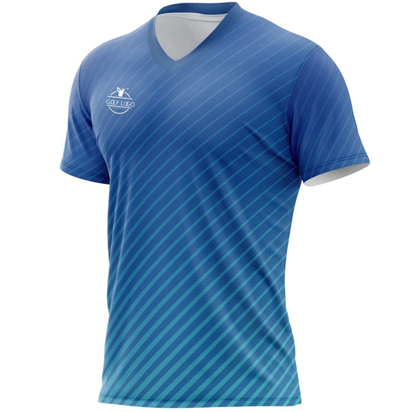 160 GSM Brushed Milk Silk Sublimation sports jersey T-shirt