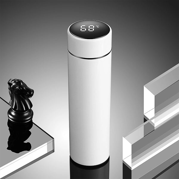 17oz Double Wall Smart Thermos With LED Temperature Display