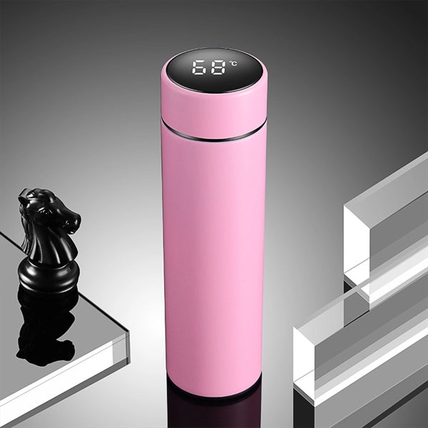 17oz Double Wall Smart Thermos With LED Temperature Display