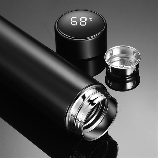 17oz Double Wall Smart Thermos With LED Temperature Display