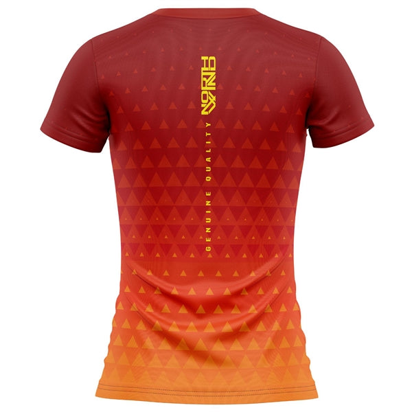 Women's 160 GSM Brushed Milk Silk Sublimated jersey T-Shirt