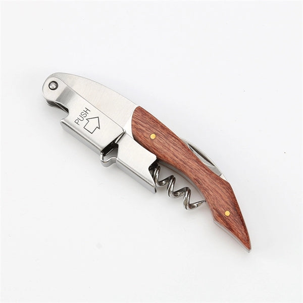 Wine Opener with Premium Rosewood Handle