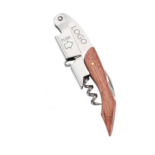 Wine Opener with Premium Rosewood Handle