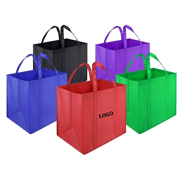 Non-Woven Shopper Tote Bag-13" x 14"