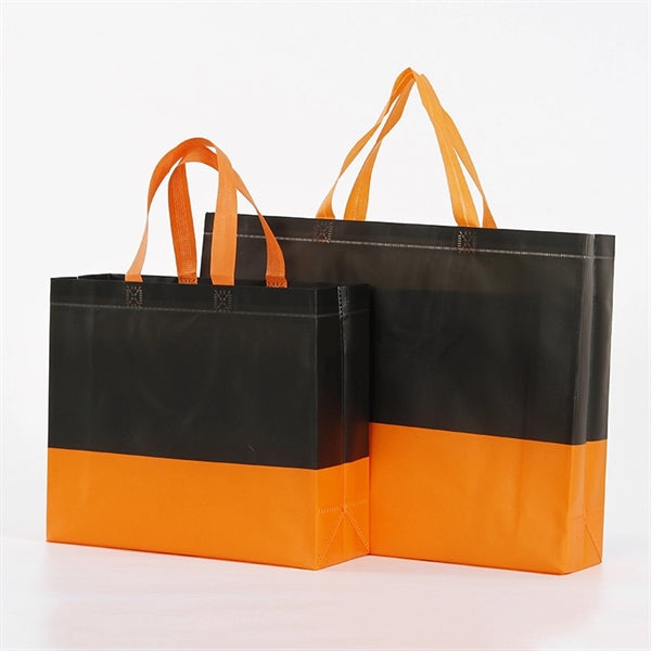 Two-tone Laminated Tote Bag