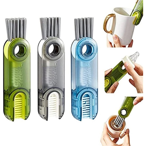 3 In 1 Bottle Cup Brush Straw Cleaner Tools