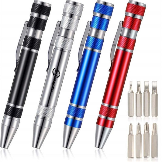 8 in 1 Magnetic Pocket Pen Screwdriver