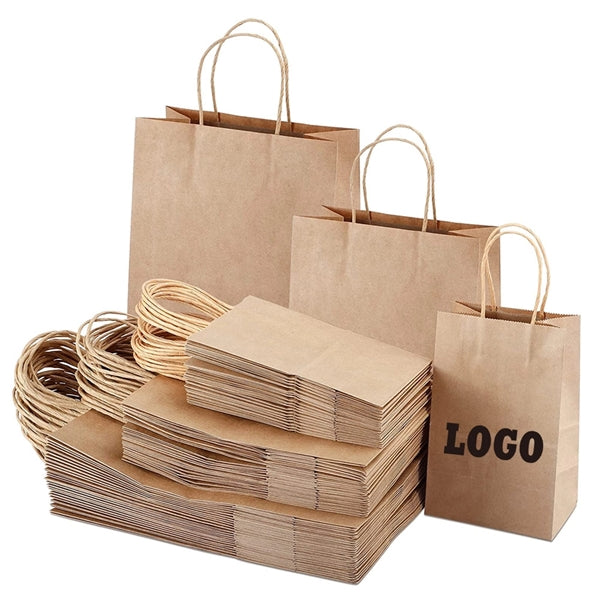 Kraft Paper Brown Shopping Bag