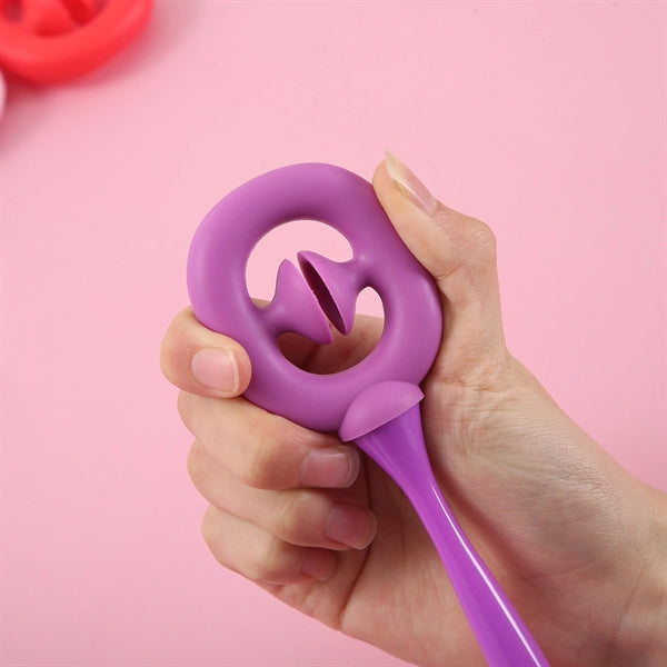 Hand Fidget Snapper Sensory Squeeze Toy Novelty Pen