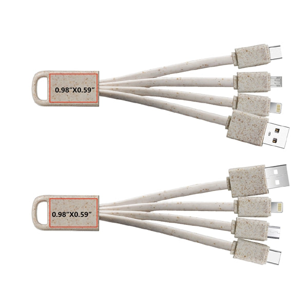 Swain Eco-Friendly 4-in-1 Charging Cable
