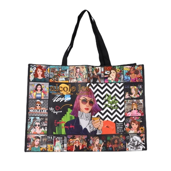 Heavy Duty Woven Tote Bag
