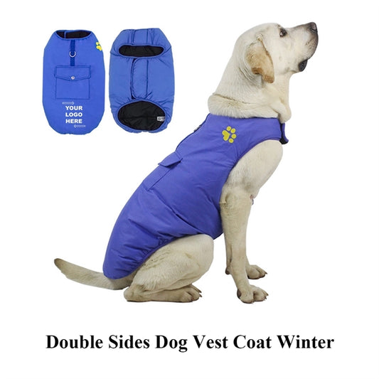 Double Sides Dog Vest Coat Winter