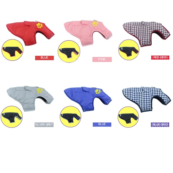 Double Sides Dog Vest Coat Winter