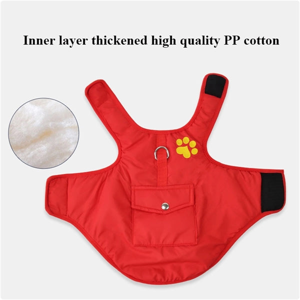 Double Sides Dog Vest Coat Winter