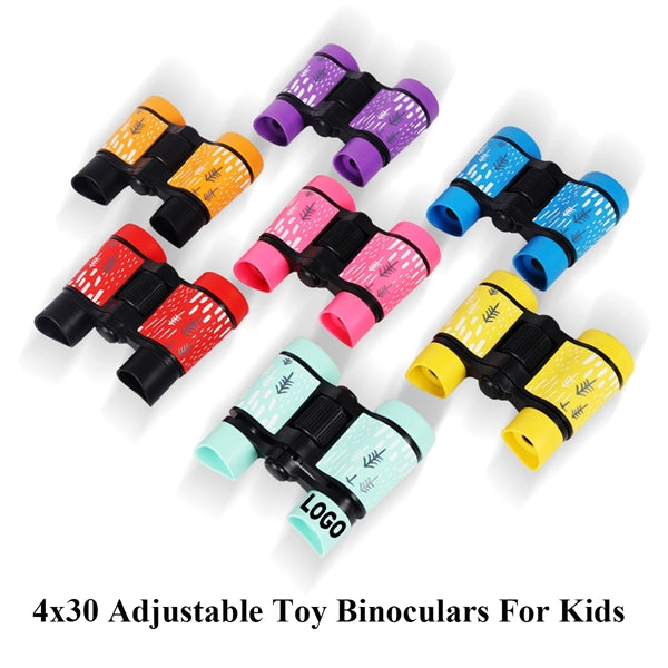 4x30 Adjustable Toy Binoculars For Kids
