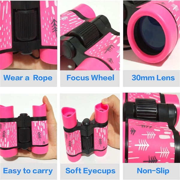 4x30 Adjustable Toy Binoculars For Kids