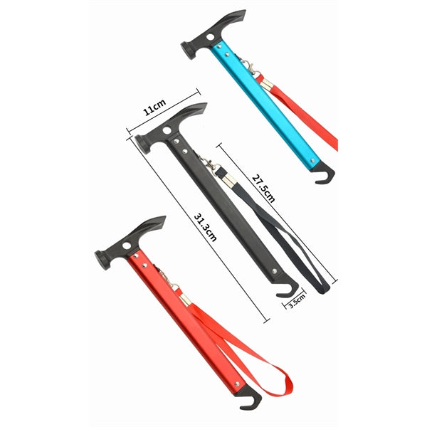 Aluminum Camping Hammer With Hook