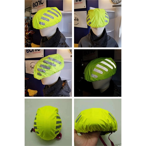 Reflective Waterproof Bike Bicycle Helmet Rain Cover
