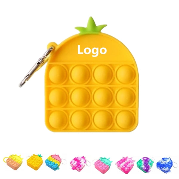 Pop Wallet Coin Purse with Keychain