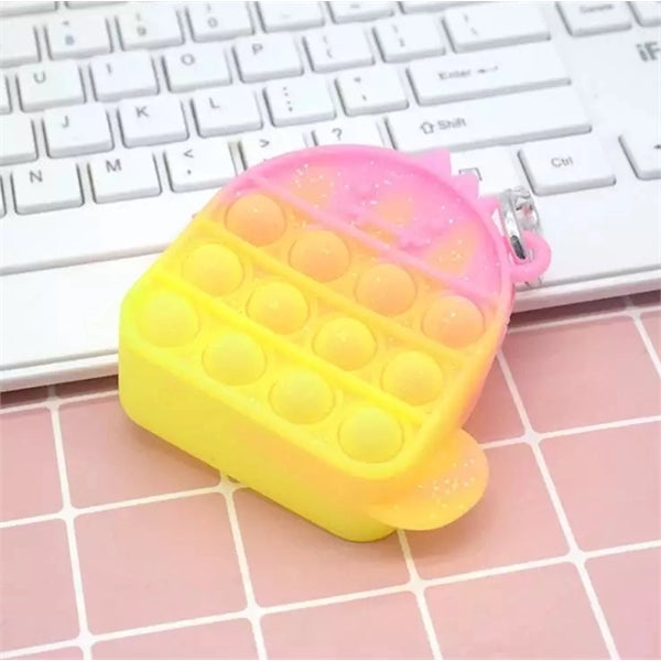 Pop Wallet Coin Purse with Keychain