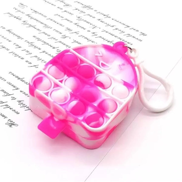 Pop Wallet Coin Purse with Keychain