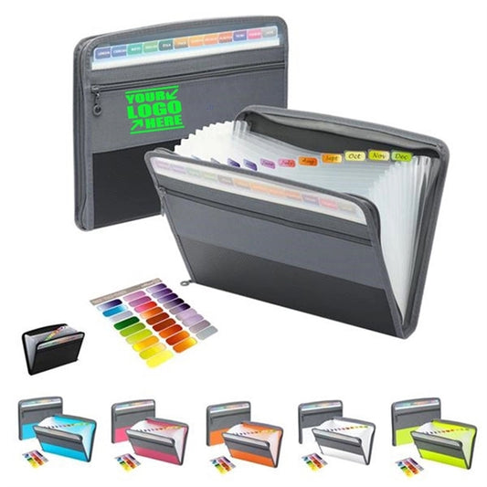 13 Pockets Expanding File Folder