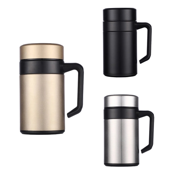 13oz Stainless Steel Vacuum Insulated Coffee Mug With Handle