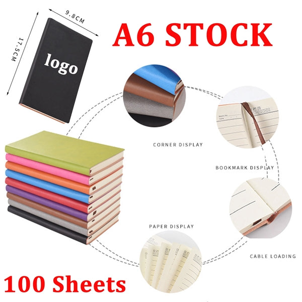 A6 Pu Leather Notebook