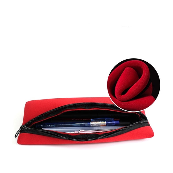 Pencil Case Zipper Neoprene Travel Makeup Bag for Purse