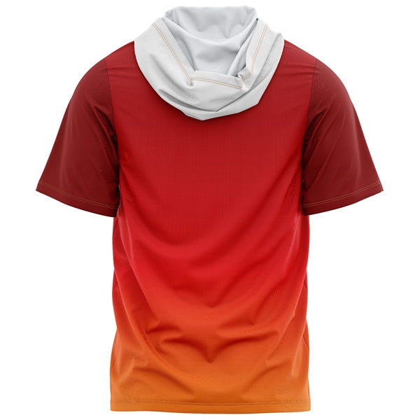 Women's 160 GSM Brushed Milk Silk Sublimation Hoodie T-Shirt