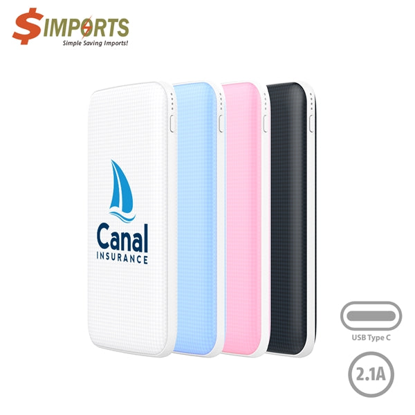 Kelvyn Park 10,000mAh Power Bank - Simports