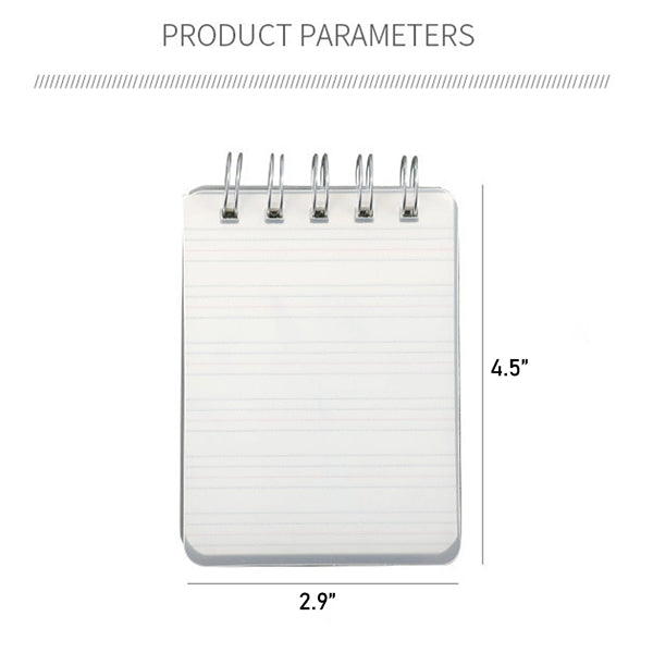 Mini Spiral Top Bound Notebook