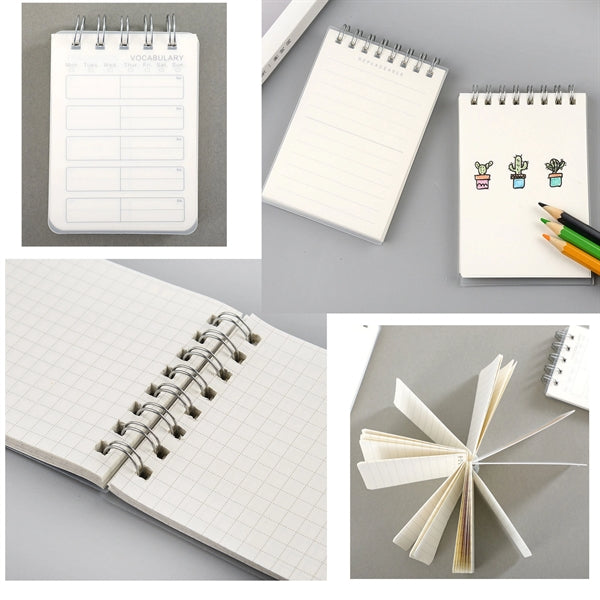Mini Spiral Top Bound Notebook