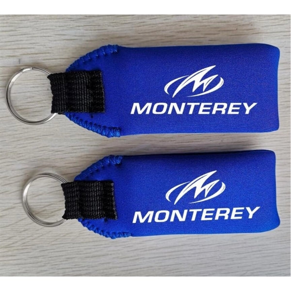 Waterproof Floating Neoprene Keychain