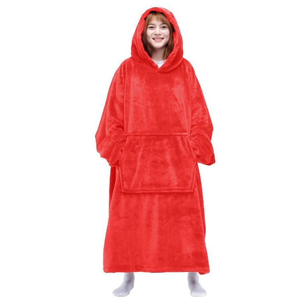 Fluffy Hooded Blanket