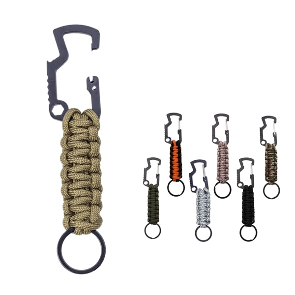 Paracord Keychains with Carabiner